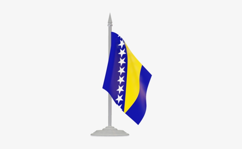 Bosnia And Herzegovina Flag Png Image - Papua New Guinea Flag Gif, transparent png download