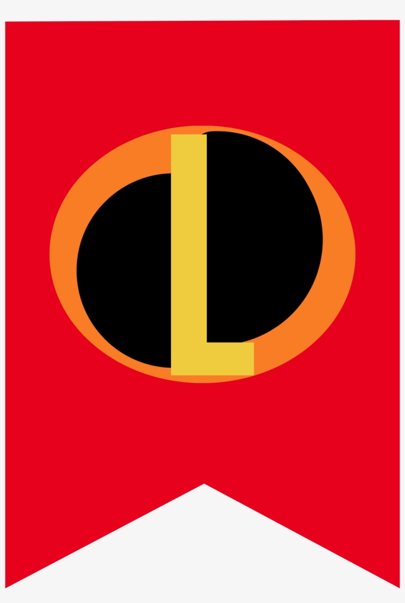 Incredibles Banner L - Incredibles Logo With D, transparent png download