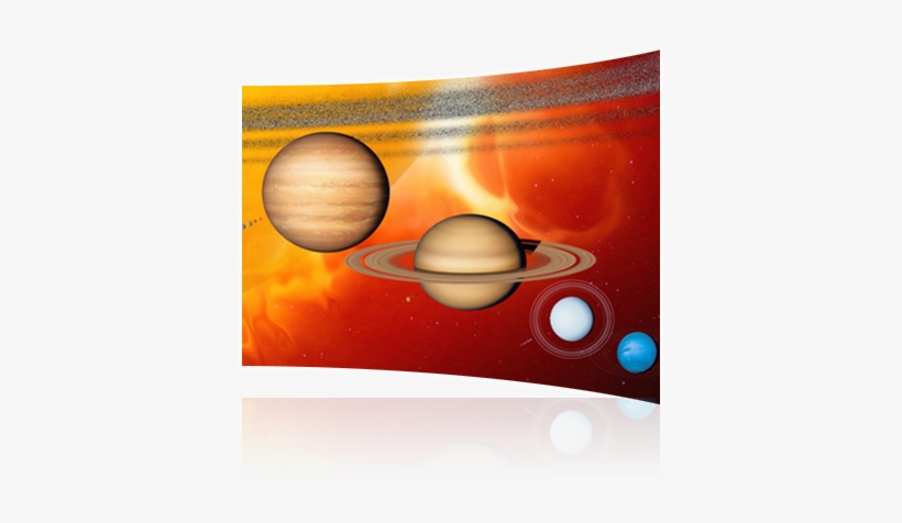Test - Poster: Van Ravenswaay's Sun And Its Planets, 61x46cm., transparent png download