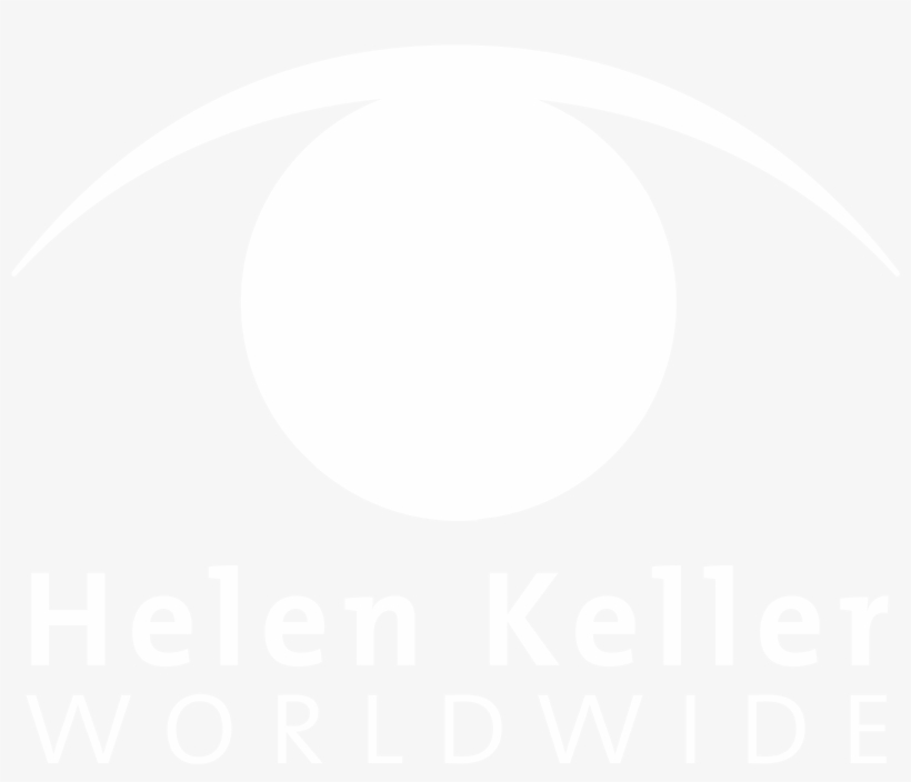 Helen Keller Worldwide Logo Black And White - Ps4 Logo White Transparent, transparent png download
