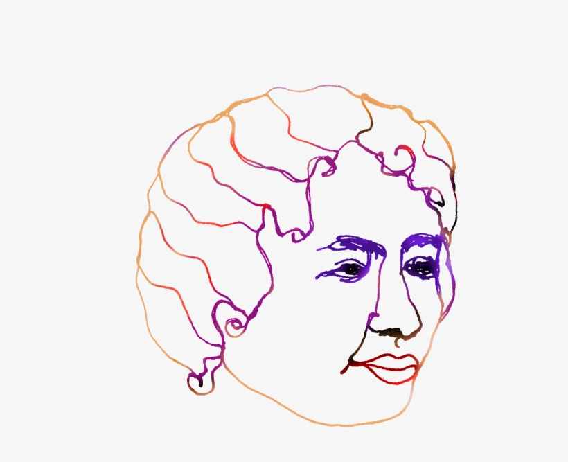 Helen Keller - Womanhour - Blogspot - Com - Illustration, transparent png download