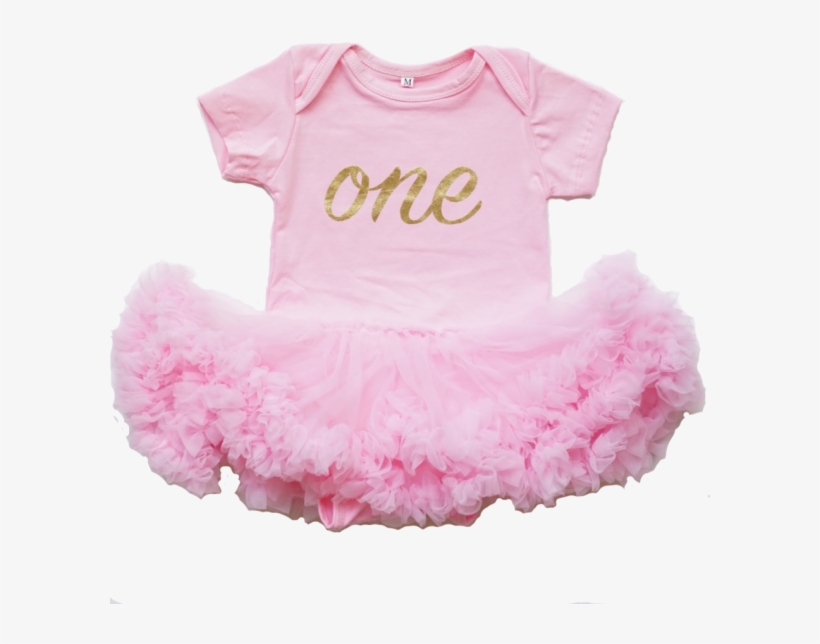First Birthday Tutu Onesie - Girl, transparent png download