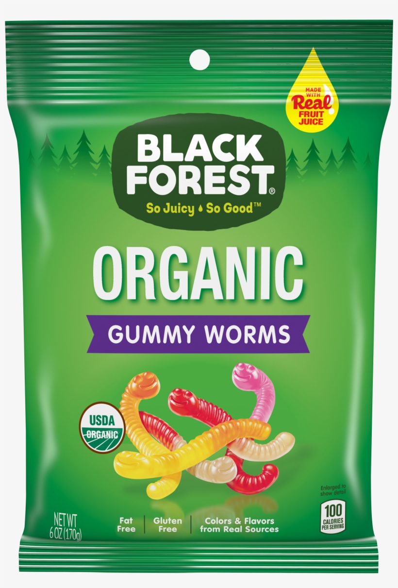 Black Forest Organic Gummy Bears, transparent png download