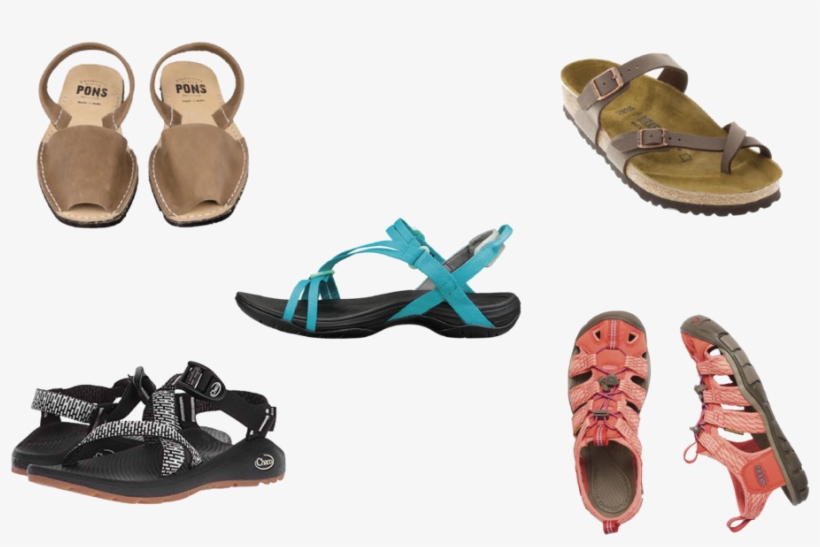 Travel Sandal Options - Sandal, transparent png download