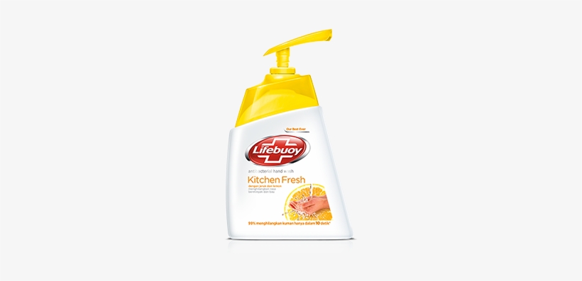 Kitchen Fresh Handwash - Lifebuoy Lemon Fresh Handwash, transparent png download