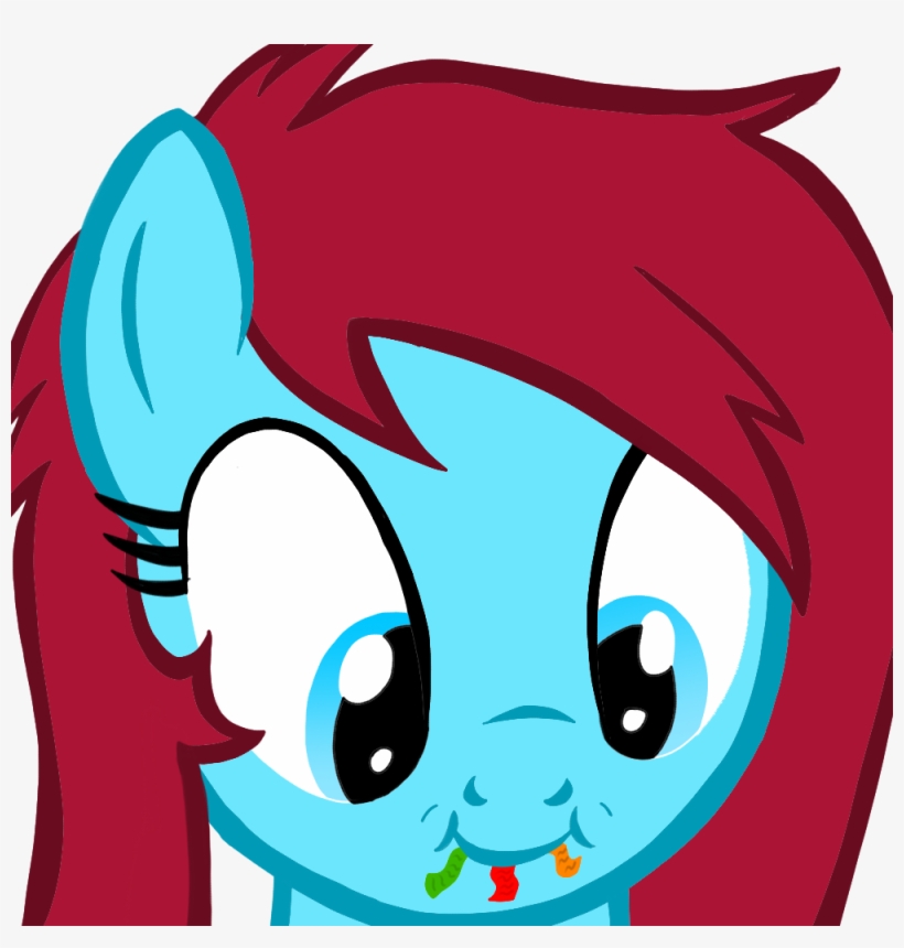 Toyminator900, Close-up, Cute, Eating, Female, Gummy - Cartoon, transparent png download