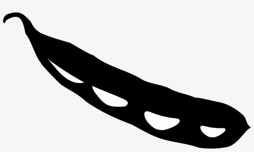 Soybean Png Black And White - Soybean Pod Transparent Background, transparent png download