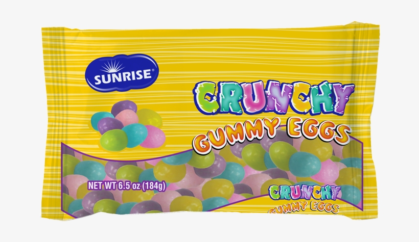 Sunrise Crunchy Gummi Eggs 24/6 - Sunrise Confections, transparent png download