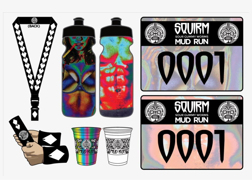 Accessories Board - Water Bottle, transparent png download