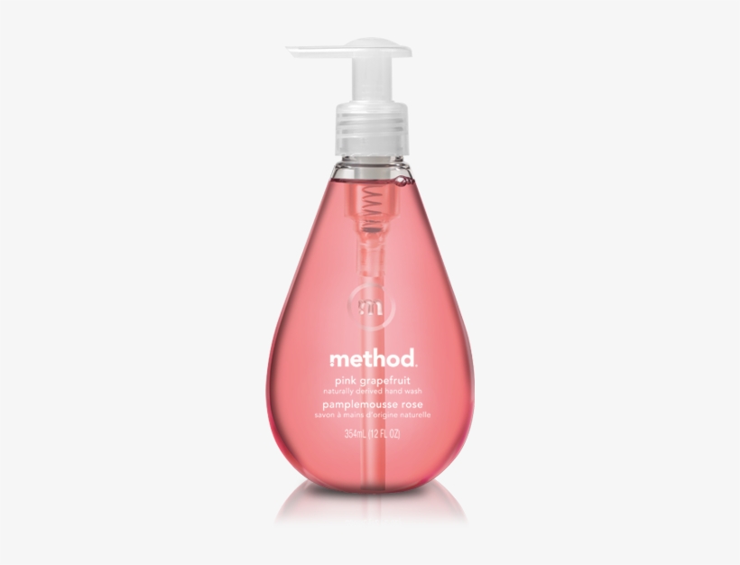Gel Hand Wash - Method Hand Wash Pink Grapefruit, transparent png download