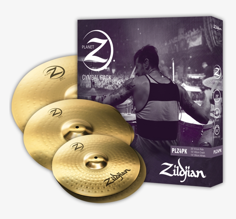 Plz4pk - Zildjian Planet Z Set, transparent png download