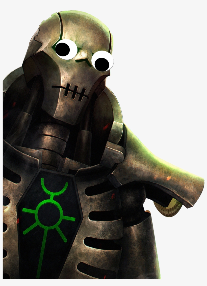 View Samegoogleiqdbsaucenao Silly Crons , - Warhammer 40k Necrons Monolith Skin, transparent png download