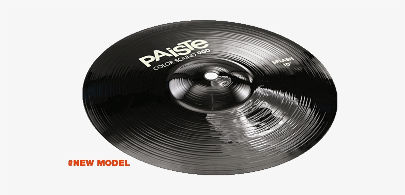 Paiste 10 Inch 900 Color Sound Black Splash Cymbal, transparent png download