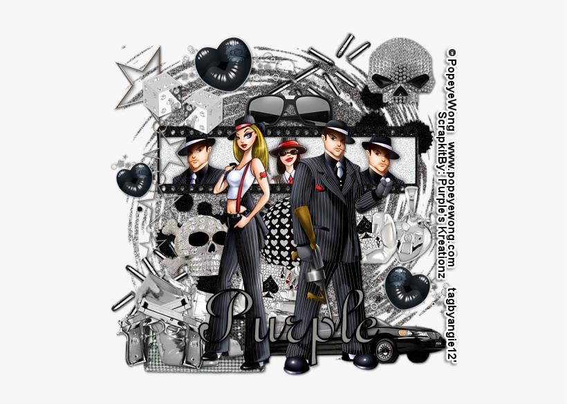 Gangster Ptu - Gangsta, transparent png download