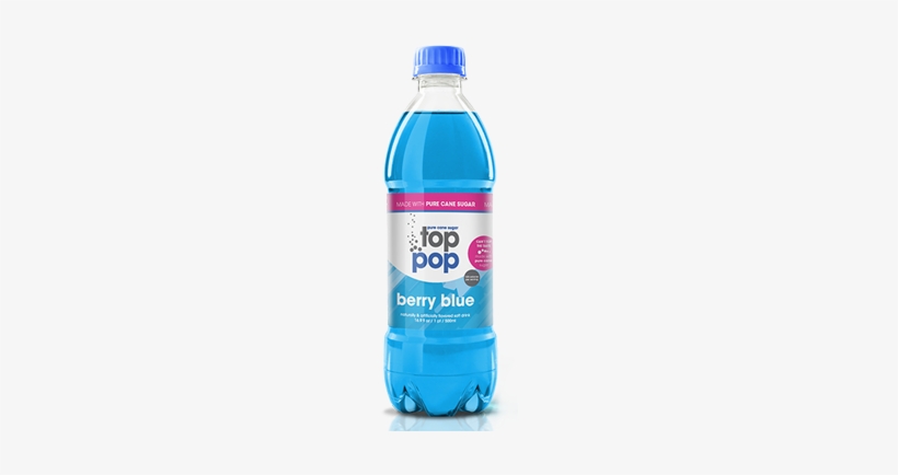 Toppop 16 Berry Blue - Oak Beverages Inc., transparent png download