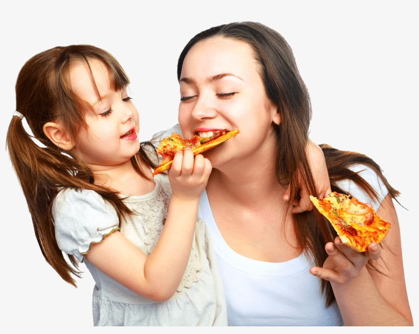 Oster - Mother And Child Eating, transparent png download