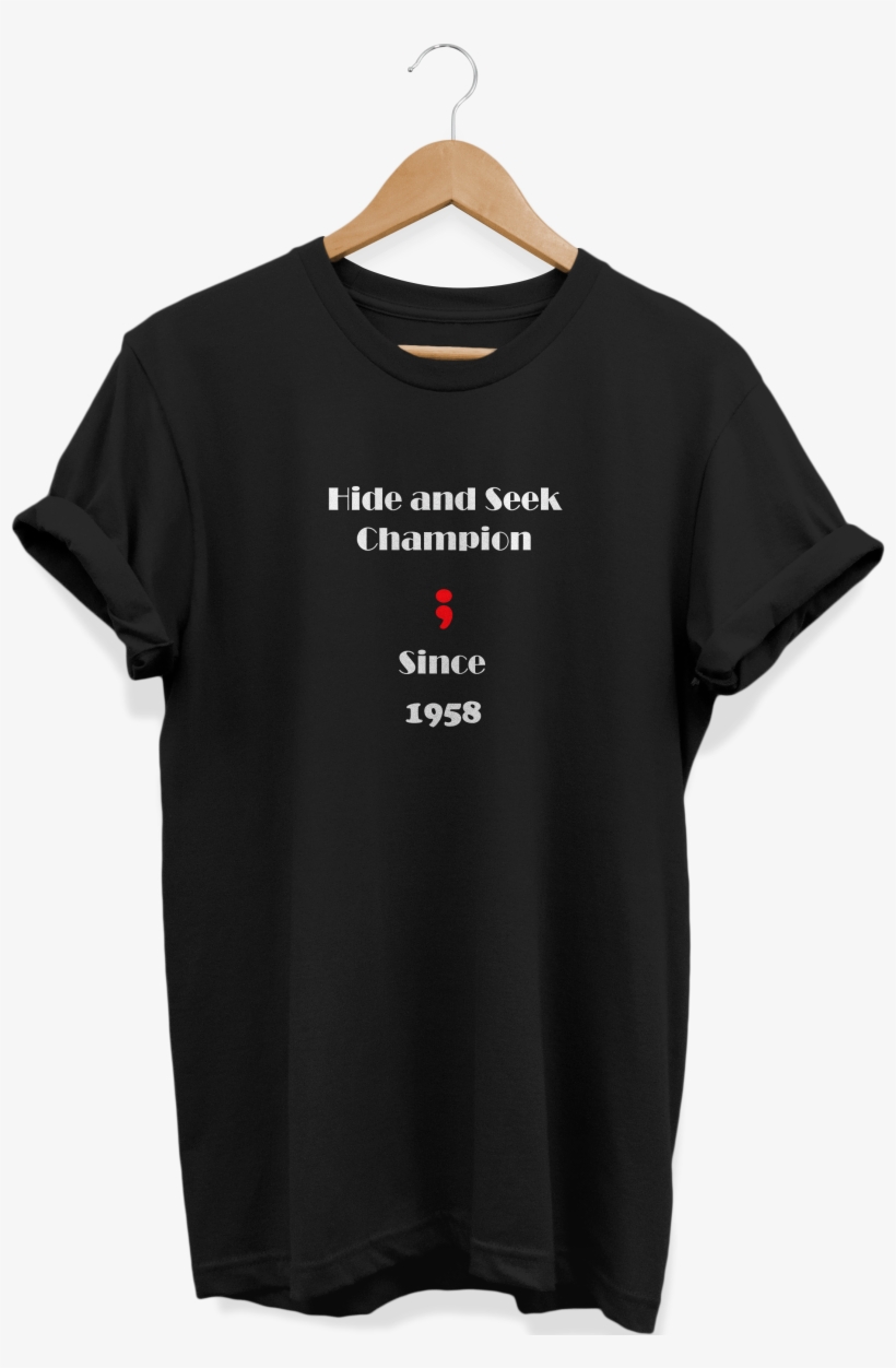 Hide And Seek Champion Semicolon - Fort Hays State University Wear, transparent png download
