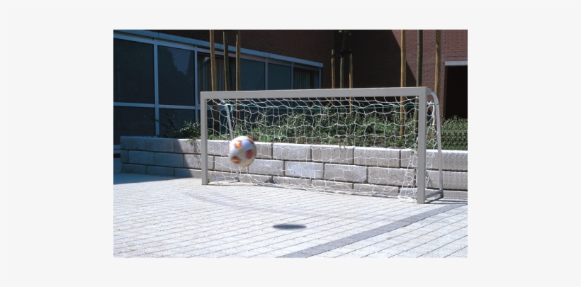 Street Football Goal Alu Cm, Including Net - Fence, transparent png download