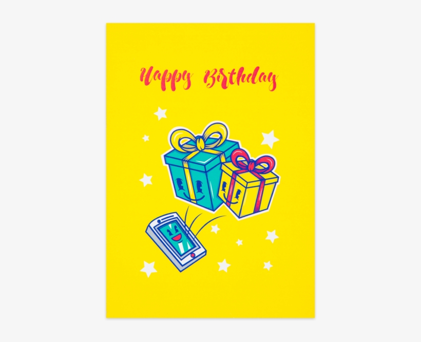 Storychips Birthday Gifts Greeting Card, transparent png download