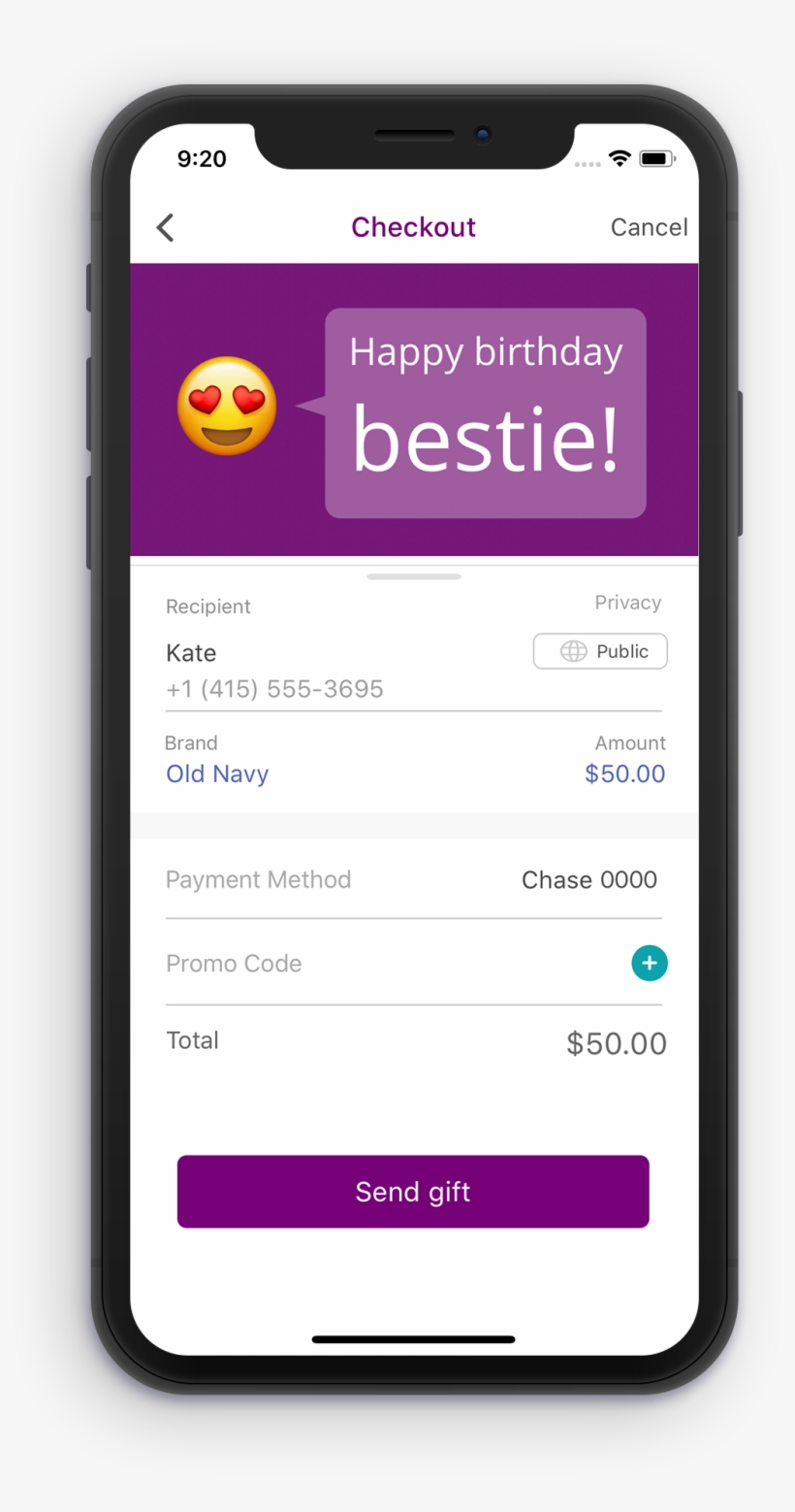 Text Custom Gifts In Seconds - Smartphone, transparent png download