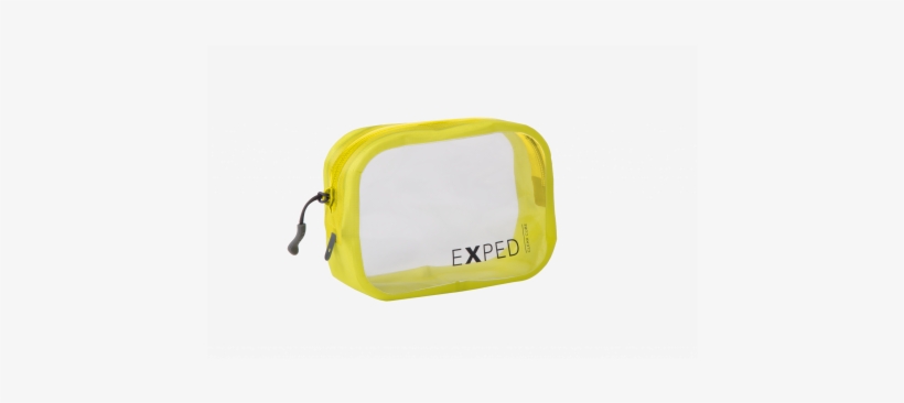 These Versatile Organizers Feature Transparent Tpu - Exped Clear Cube Small Luggage Organiser - Yellow, transparent png download