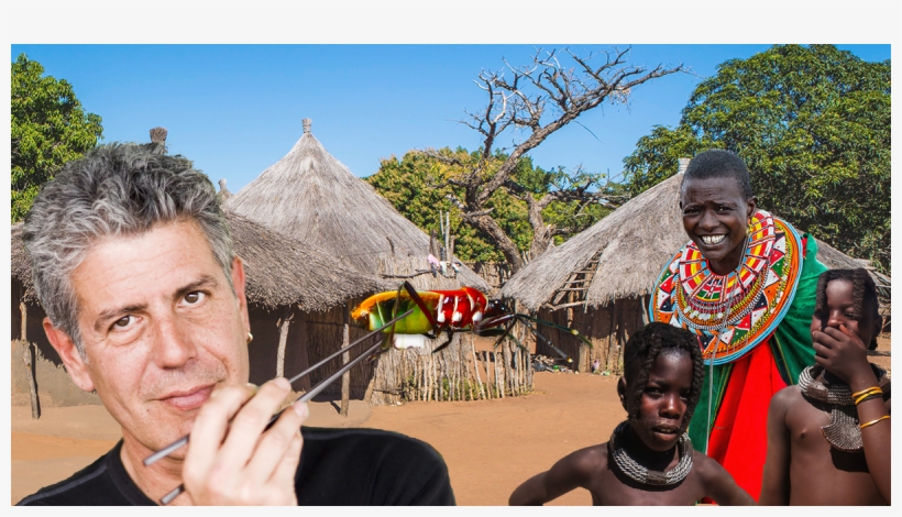 Anthony Bourdain Eats Bugs, transparent png download