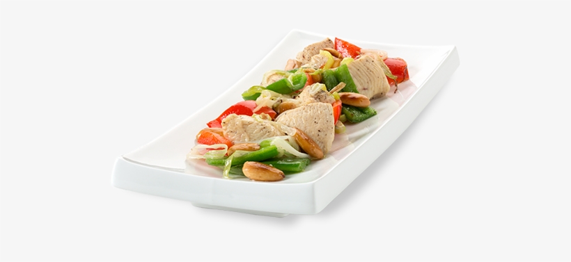 Chicken With Vegetables And Almonds - Boiled Beef, transparent png download