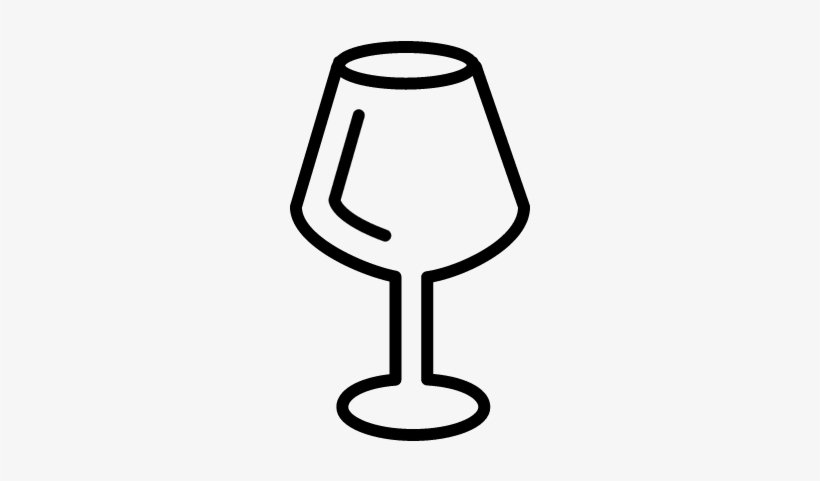 Empty Brandy Glass Vector - Kitchen Utensil, transparent png download