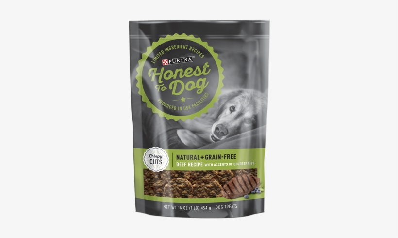 Honest To Dog Crispy Cuts Beef Recipe With Accents - Dog Treats, transparent png download