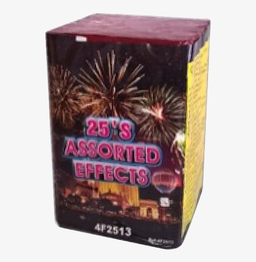 Bateria 25s Assorted Effects - Fireworks, transparent png download