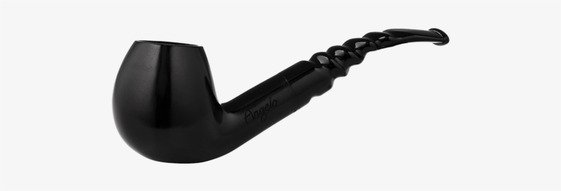 Angelo Pipe 9mm Caramella Black - Tobacco Pipe, transparent png download