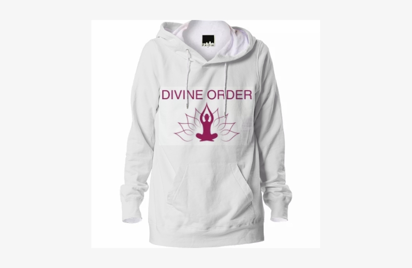 Divine Order Hoodie - Blue Fade Hoodie, transparent png download