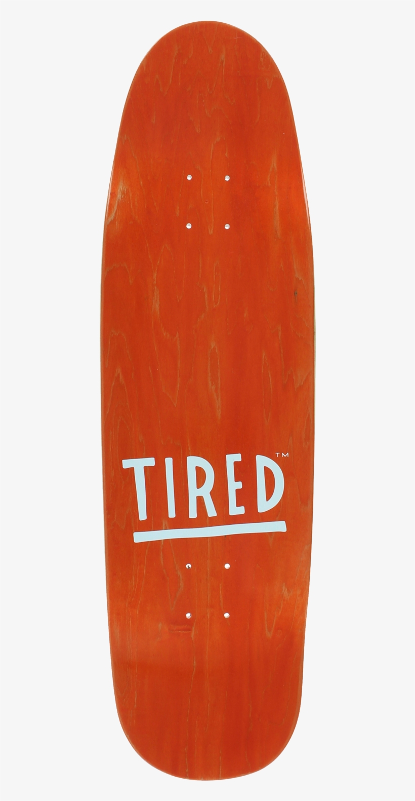 Tired Thumbs Down Skateboard Deck - Tired Skateboards, transparent png download