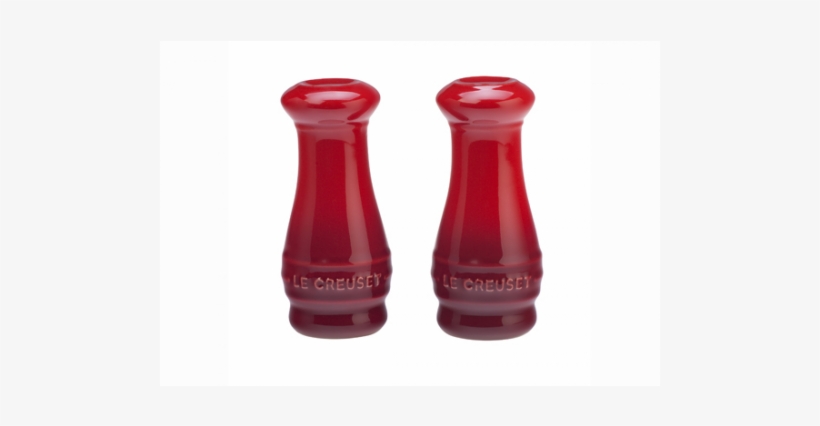 Le Creuset Red Salt And Pepper Shaker Set - Le Creuset Salt And Pepper Shakers Set, transparent png download