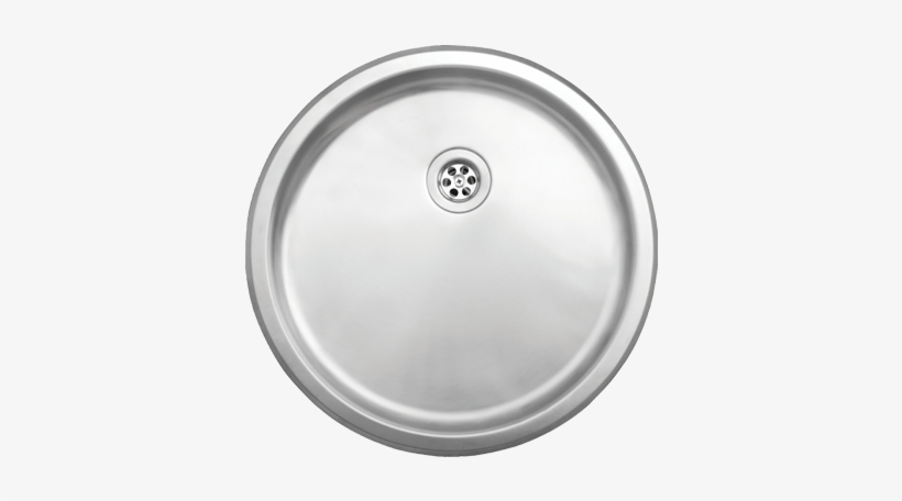 Avon Round Drainer Stainless Steel Sink - Steel, transparent png download