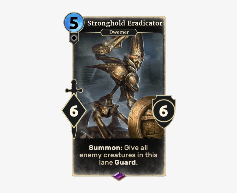 Stronghold Eradicator - Card - Legends Decks - The - Elder Scrolls Legends Dragonborn, transparent png download