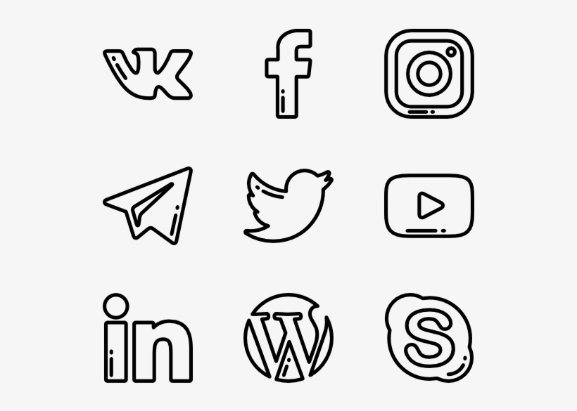 Social Media - Airport Icons, transparent png download