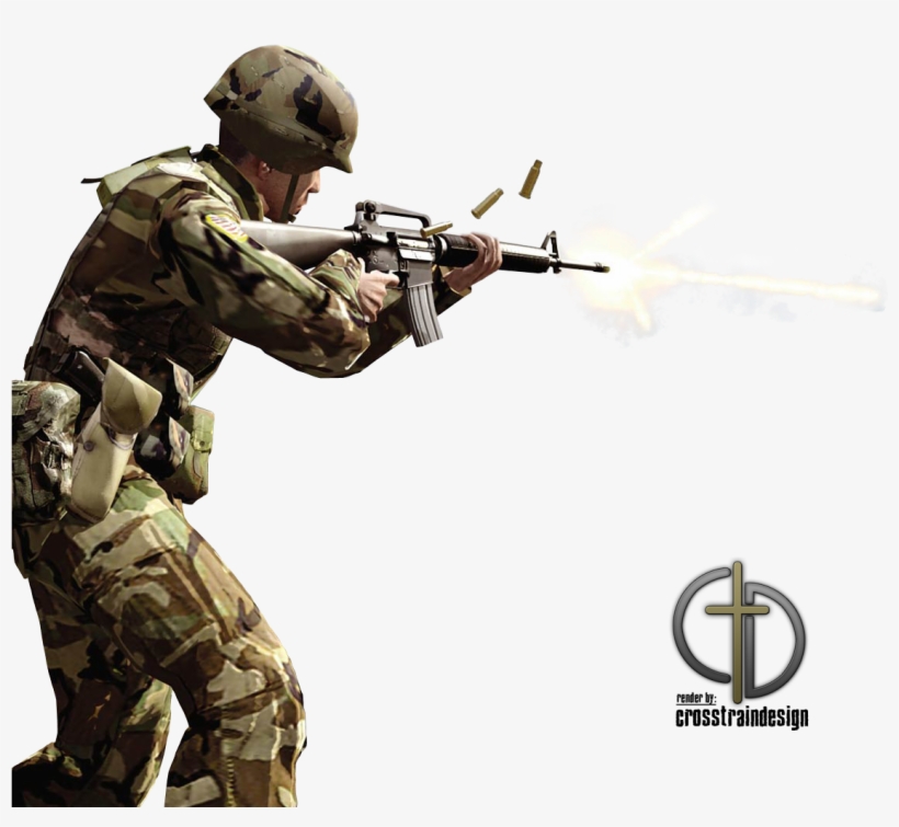 Counter Strike Renders Png - Arma Armed Assault Gold, transparent png download