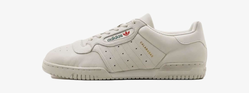 Men's Adidas Yeezy Powerphase Calabasas White, transparent png download