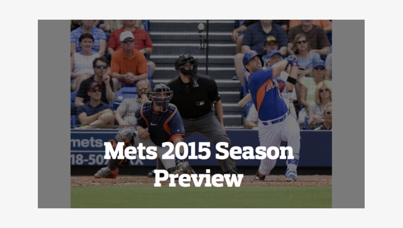 Mets Finalize Opening Day Roster With One Surprising - New York Mets, transparent png download