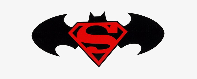 Batman Logo Png Background Image - Superman Batman, transparent png download