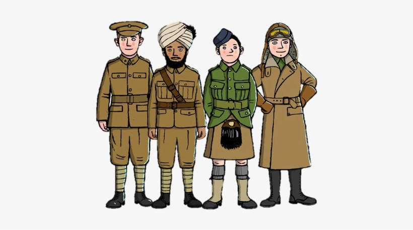 Download Ww1 British Soldier Drawing | Transparent PNG Download | SeekPNG