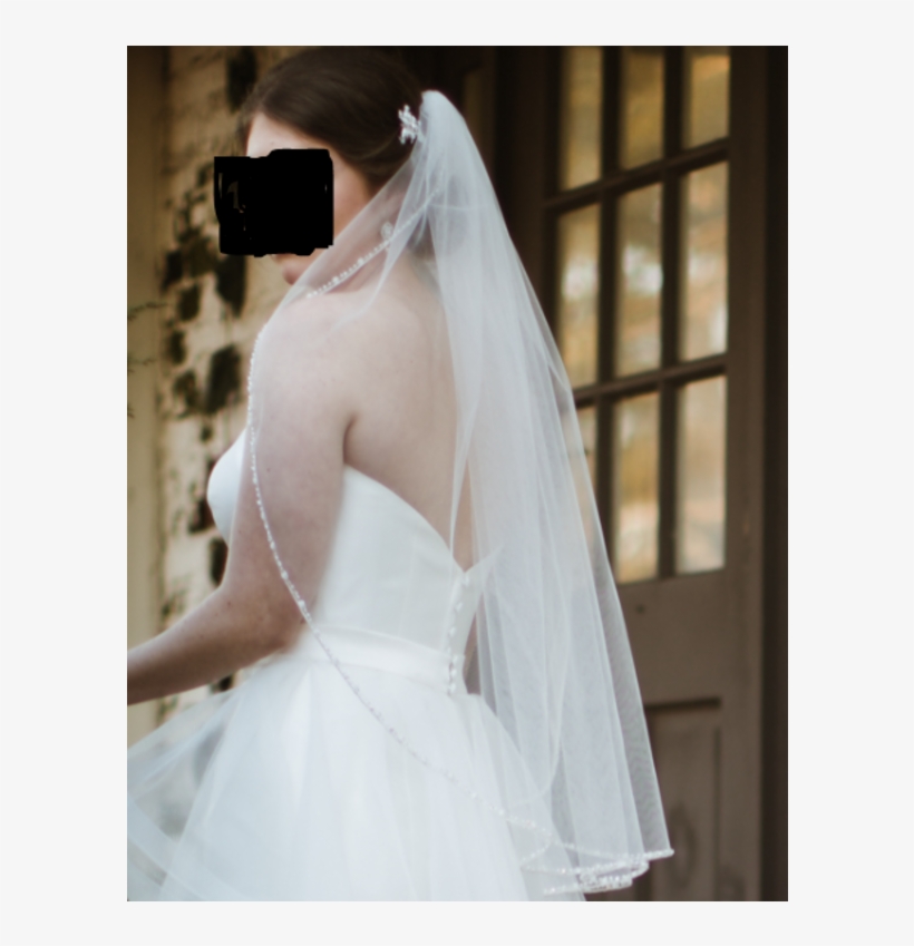 Used Marionat Veil, $50 Bridal Accessories Atlanta - Wedding Dress, transparent png download