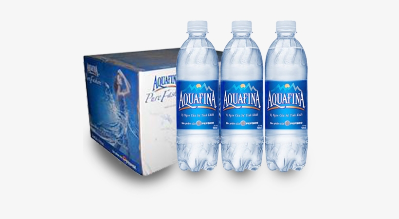 Aqua Fina Water 500mlpatadiya Enterprises - Nước Suối Aquafina, transparent png download