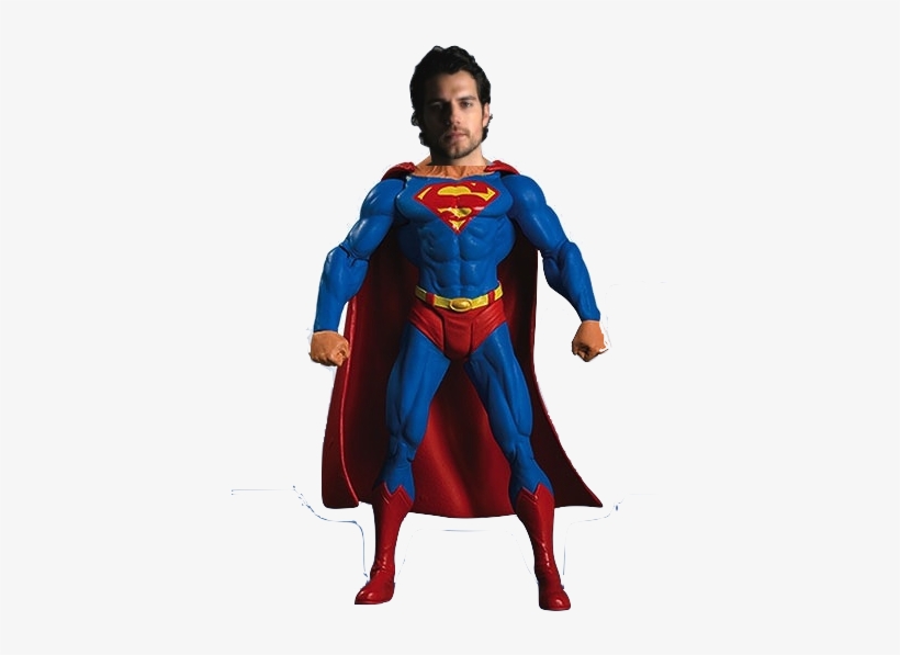 148092-1 - Dc Comics Superman Batman Series 6 Superman Action, transparent png download