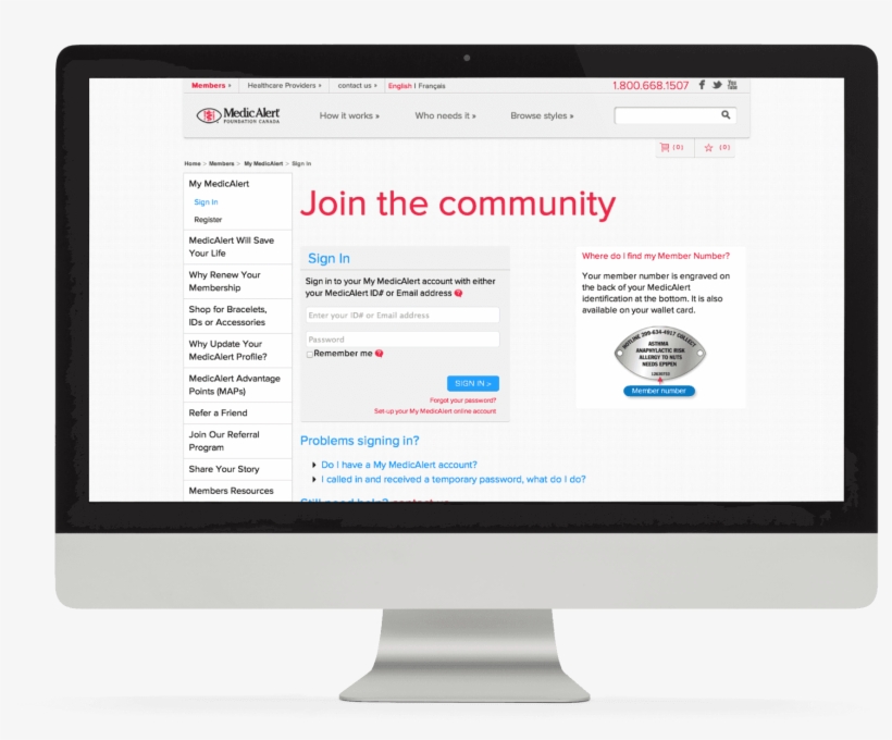 Project Pieces Medicalert 11 - Book Website Mockup, transparent png download
