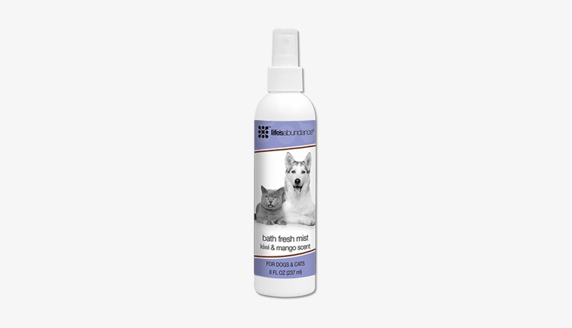 Life's Abundance Bath Fresh Mist For Pets - Bath Fresh Mist 8 Fl. Oz., transparent png download