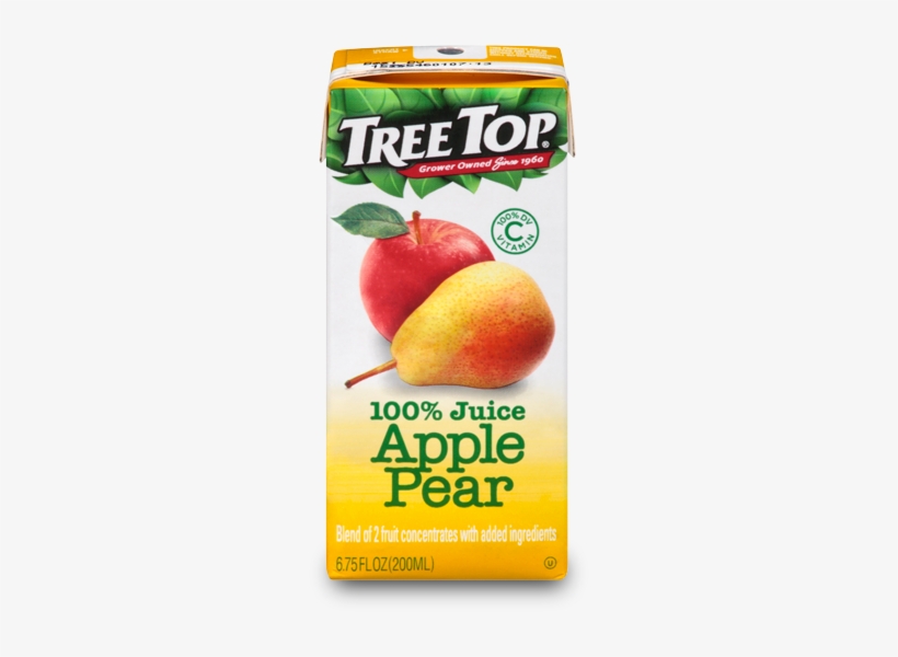 Apple Pear Juice, - Tree Top Apple Sauce - 12 Pack, 3.2 Oz Pouches, transparent png download