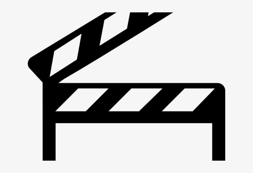 Filmstrip Clipart Hollywood Spotlight - Objetos De Cine Para Colorear, transparent png download