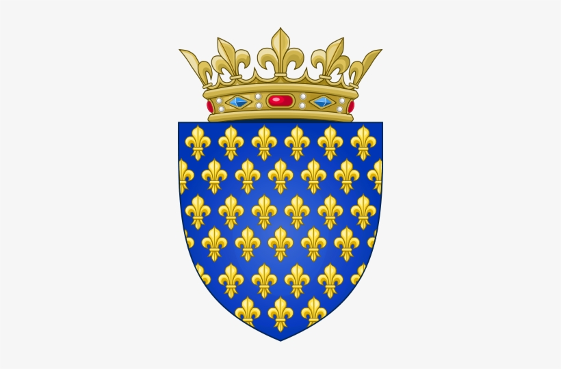 The Arms Of The Kingdom Of France - Medieval France Coat Of Arms, transparent png download